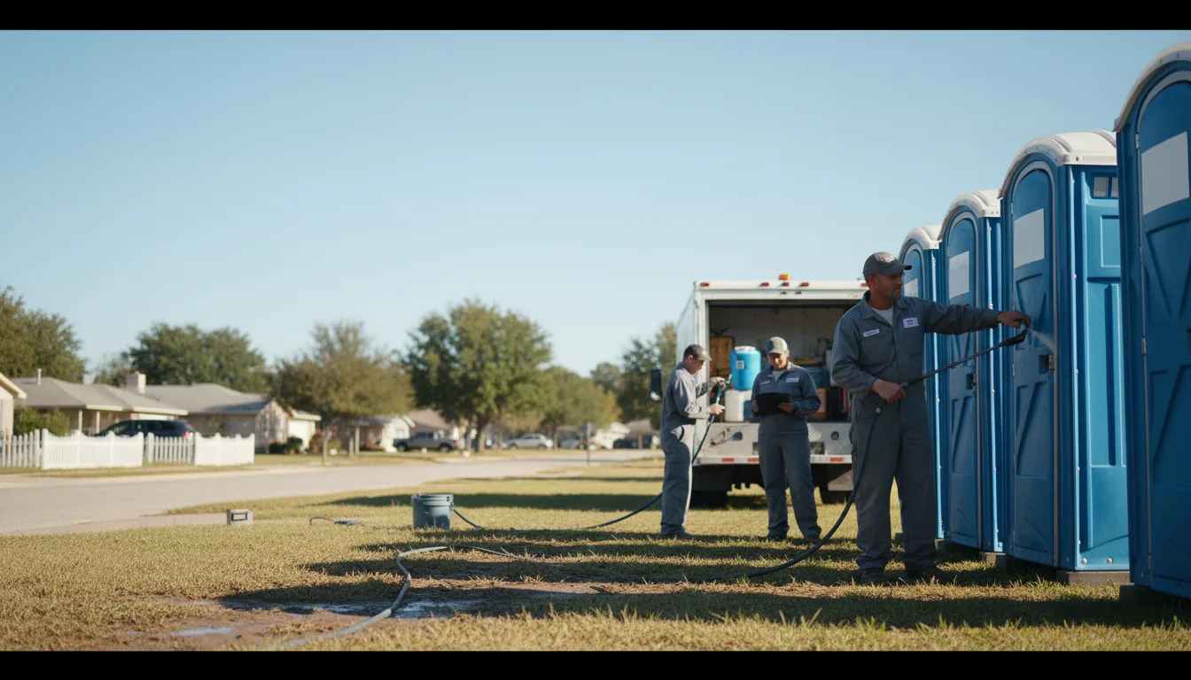 Long-Term Portable Toilet Rental in Scranton, AR near me